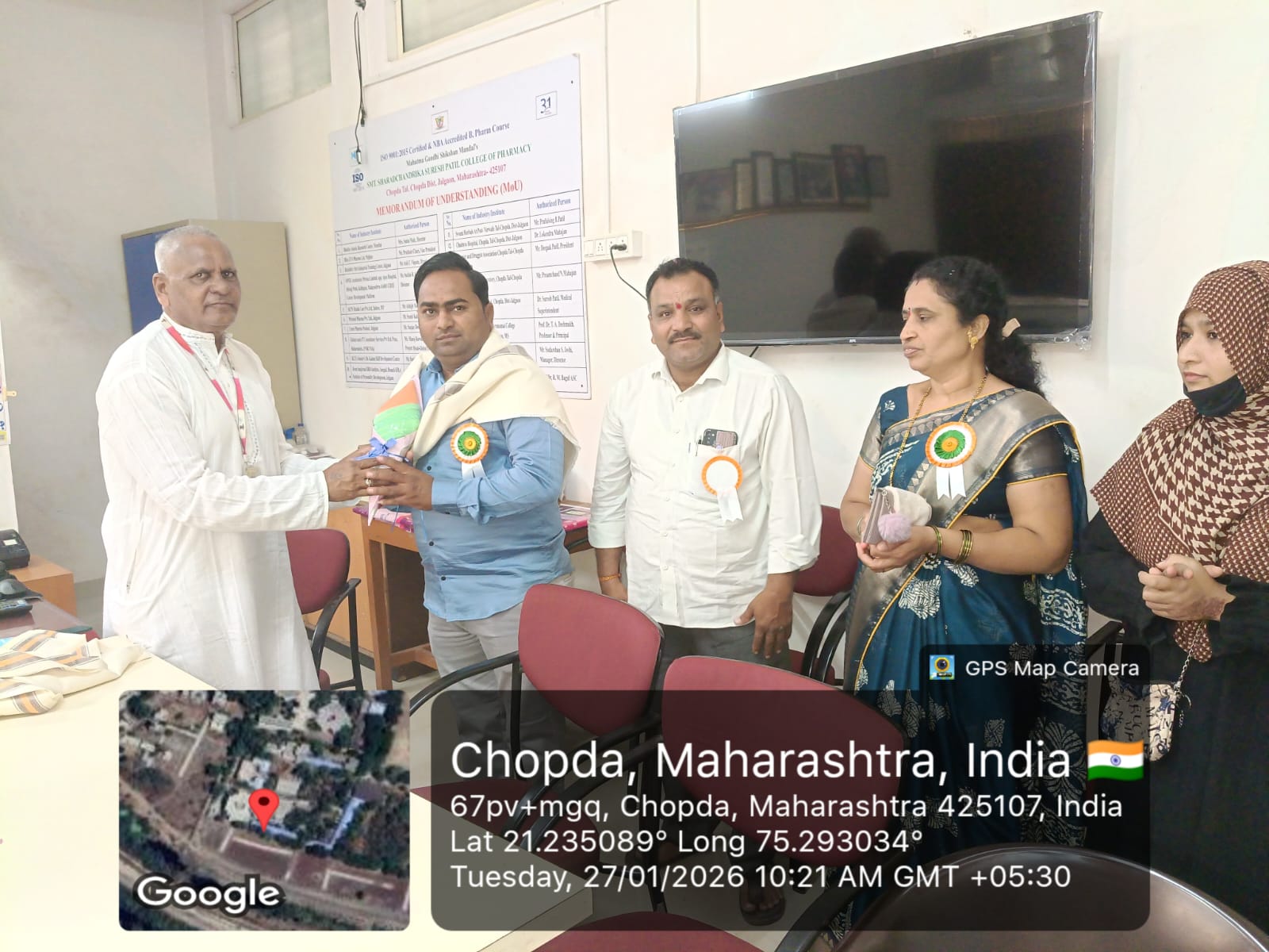 The Sports Day of MGSM'S Smt. Sharadchandrika Suresh Patil College of Pharmacy, Chopda was successfully conducted on 23rd, 24th & 27th January 2026 with great enthusiasm and active participation of st